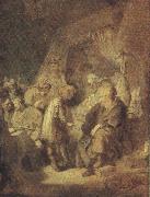 REMBRANDT Harmenszoon van Rijn Foseph Recounting his Dream (mk33_) oil painting